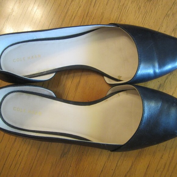 Cole Haan sz 9 Black slip-in - Picture 1 of 6